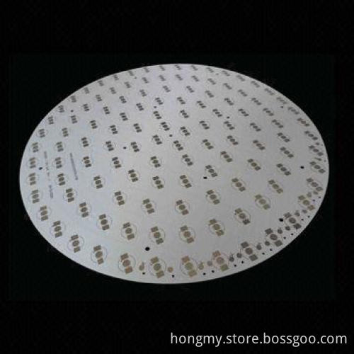 Aluminum Base PCB with 1oz Finishing Copper Thickness, 480mm Diameter